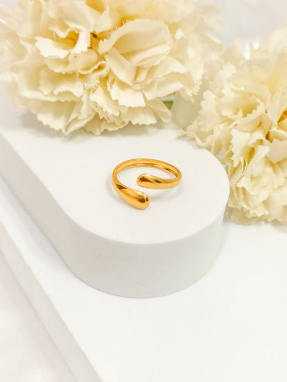 Bague baroque ~acier inoxydable~