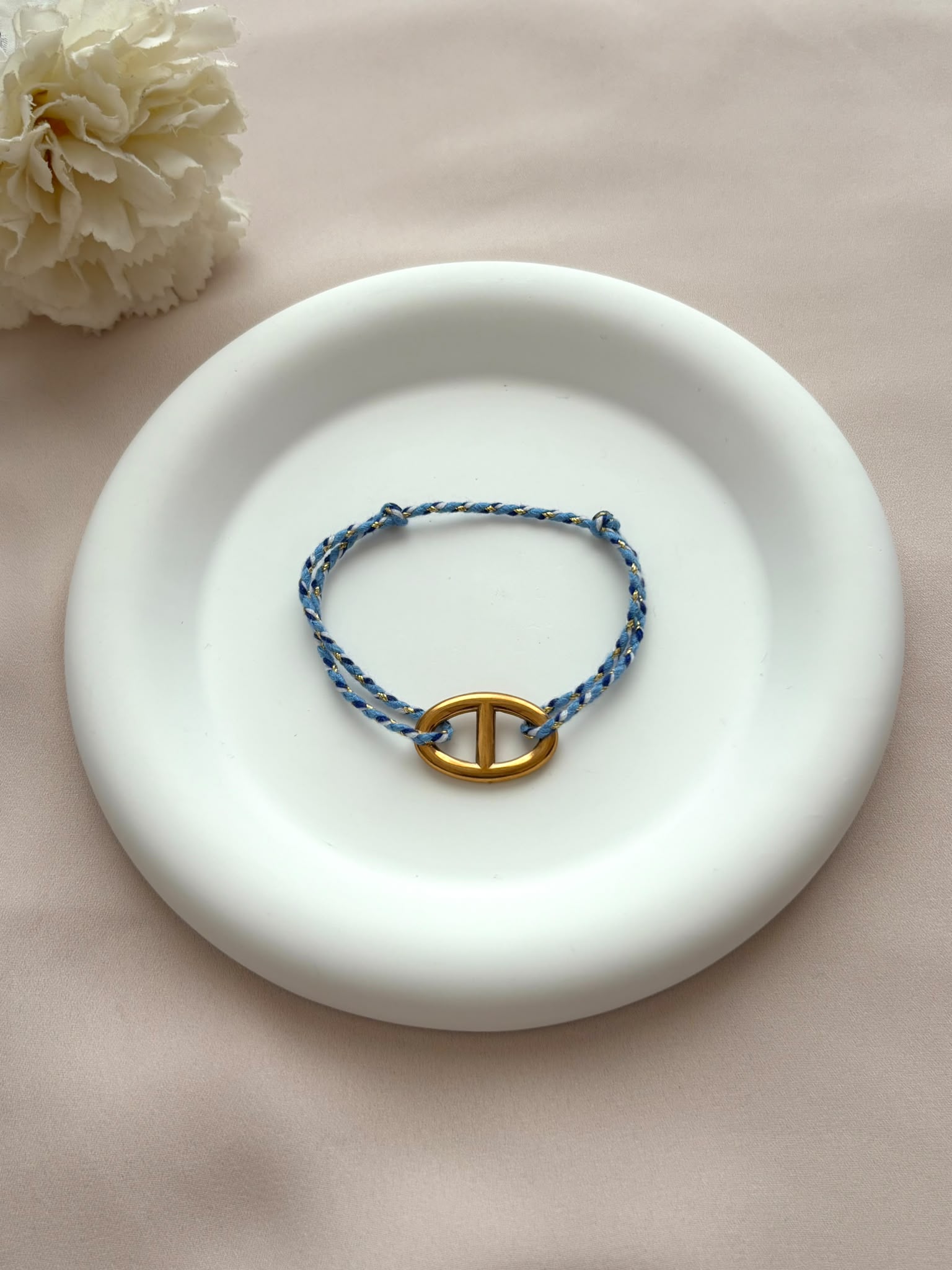 Bracelet brésilien maille marine