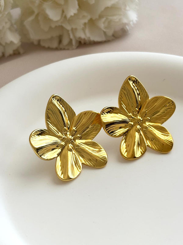 Boucles d’oreilles fleur