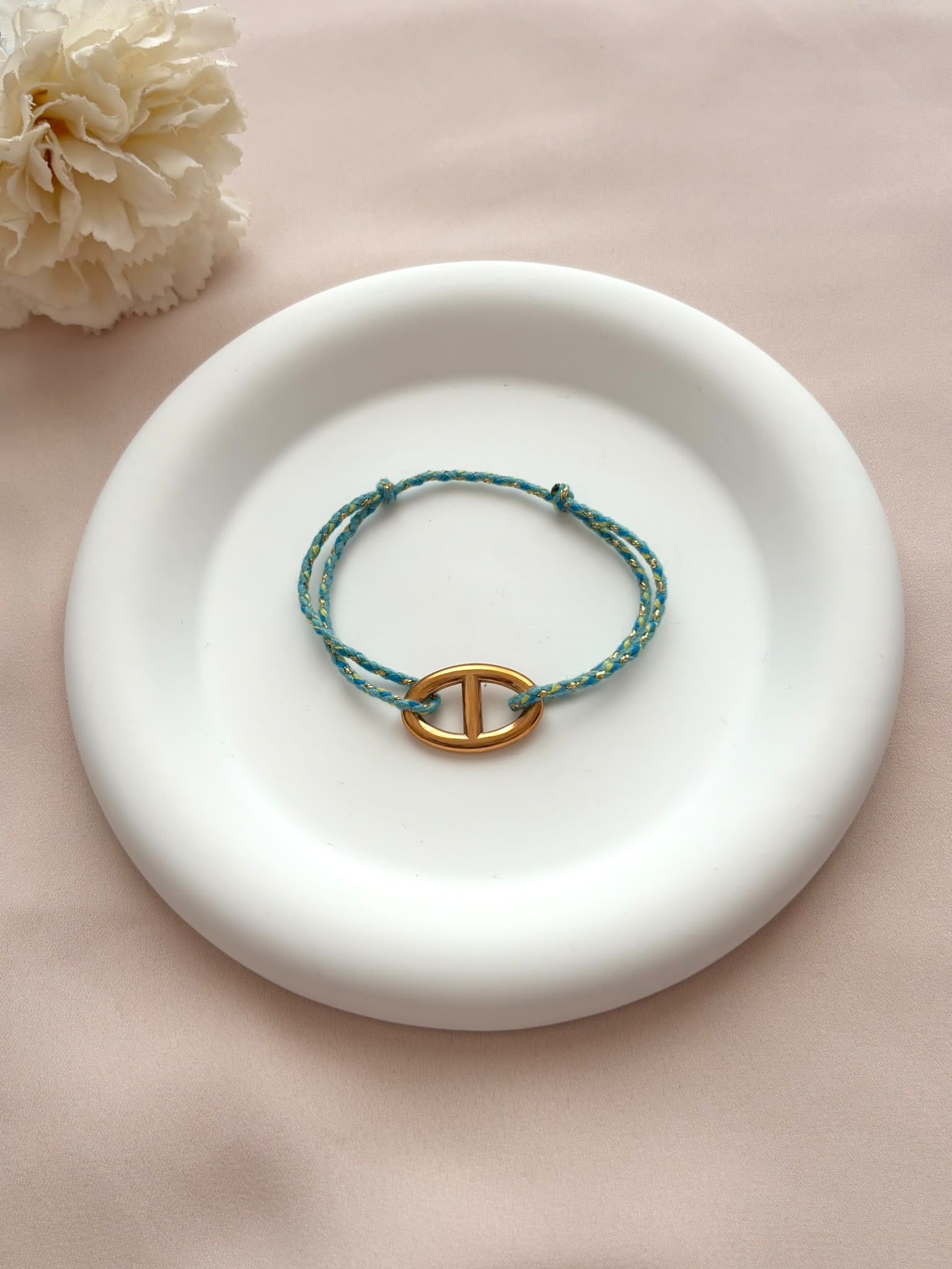 Bracelet brésilien maille marine