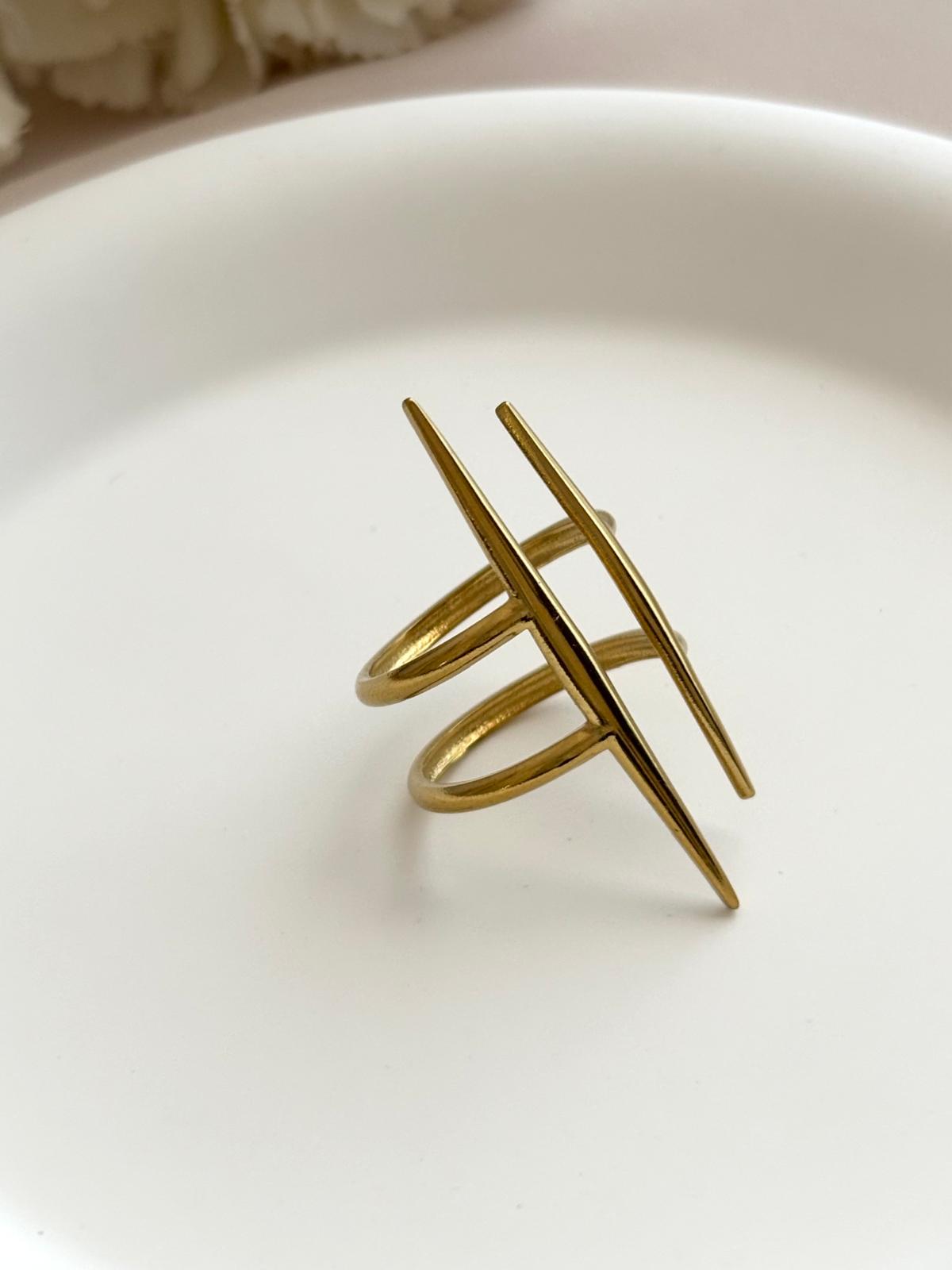 Bague barres ~acier inoxydable~